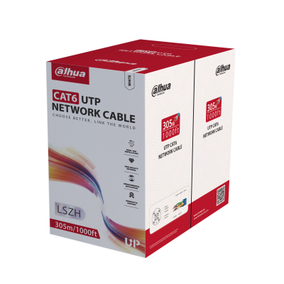 Dahua Dahua PFM923I-6U-C 305m U/UTP CAT6 Network Cable