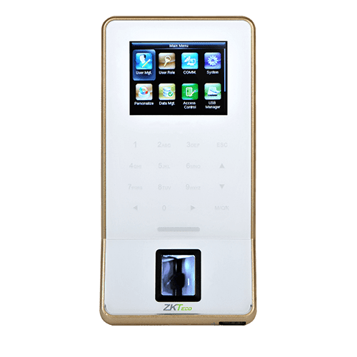 ZKTeco's F22 Fingerprint T&A and Access Control Terminal with Wi-Fi